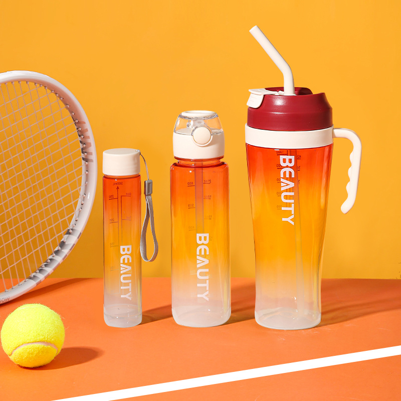 Transparent car cup set of 3
