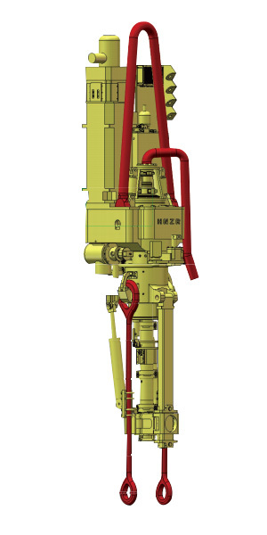 AC variable frequency top drive