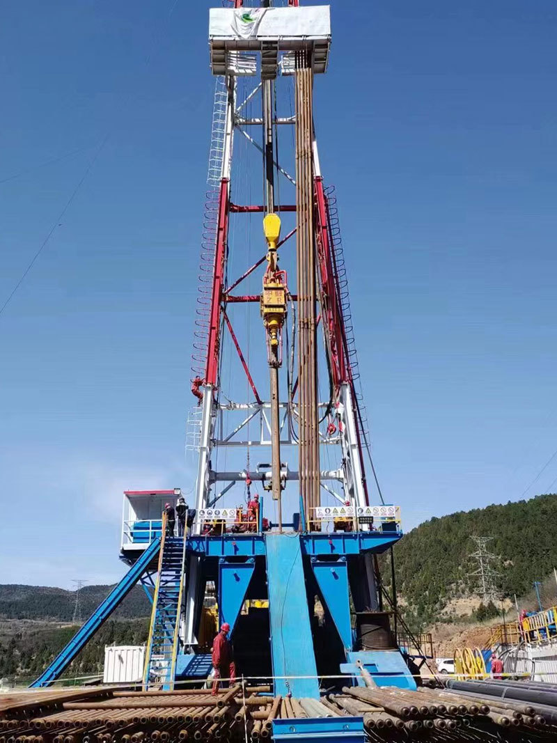 Zhongrong DQZR200Z top drive operation site
