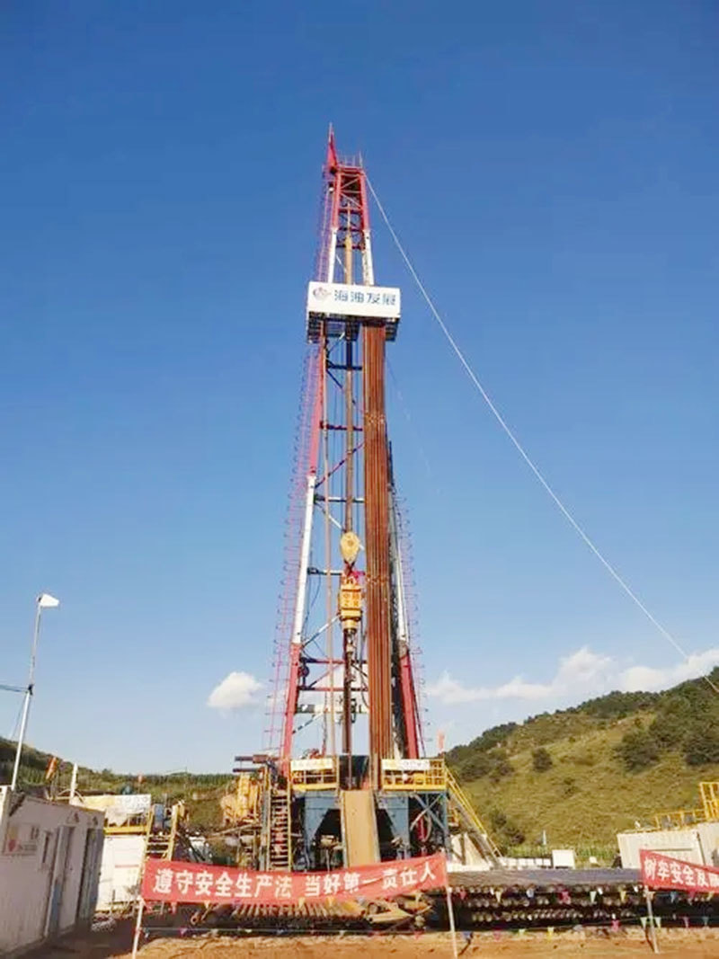 Zhongrong DQZR200Z top drive operation site