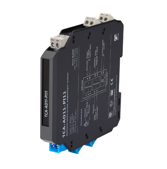 TCA-AO-PI Intrinsically safe isolating driver & Intrinsically safe power distribution or current signal isolator