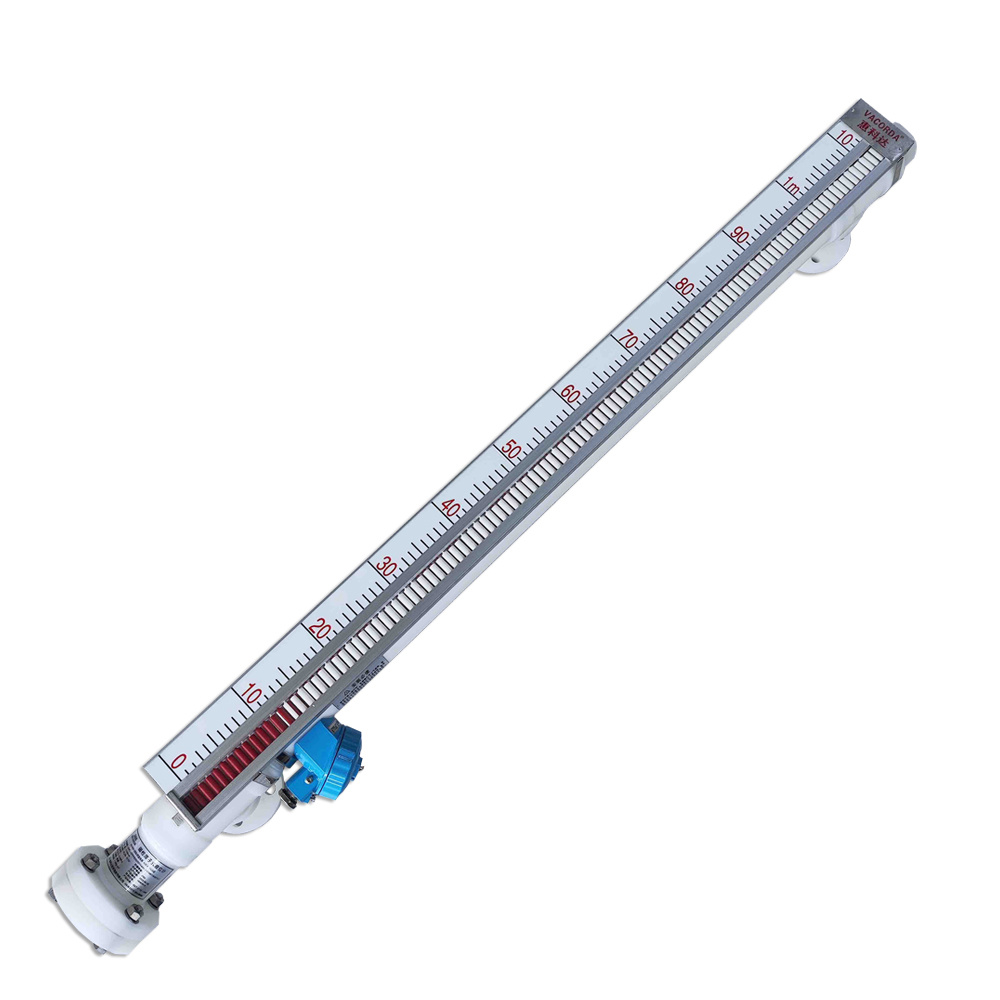 PP Anti-corrosion Type Magnetic Liquid Level Gauge With Level Switch