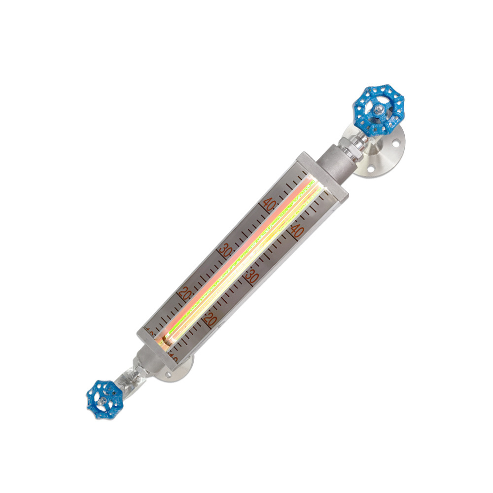 Bicolor Quartz Glass Tube Liquid Level Gauge With Lamp Level Indicator