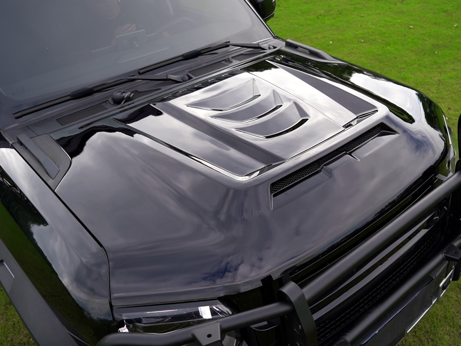 Mars Hood Bonnet Fiberglass