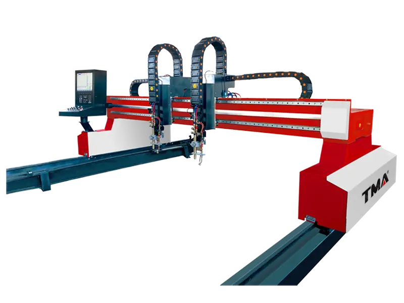 Máquina de corte de acero al carbono Oxy Plasma