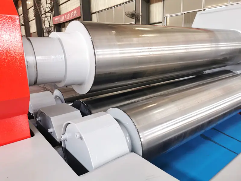 W12 4-Rolls Sheet Metal Plate Bending Machine