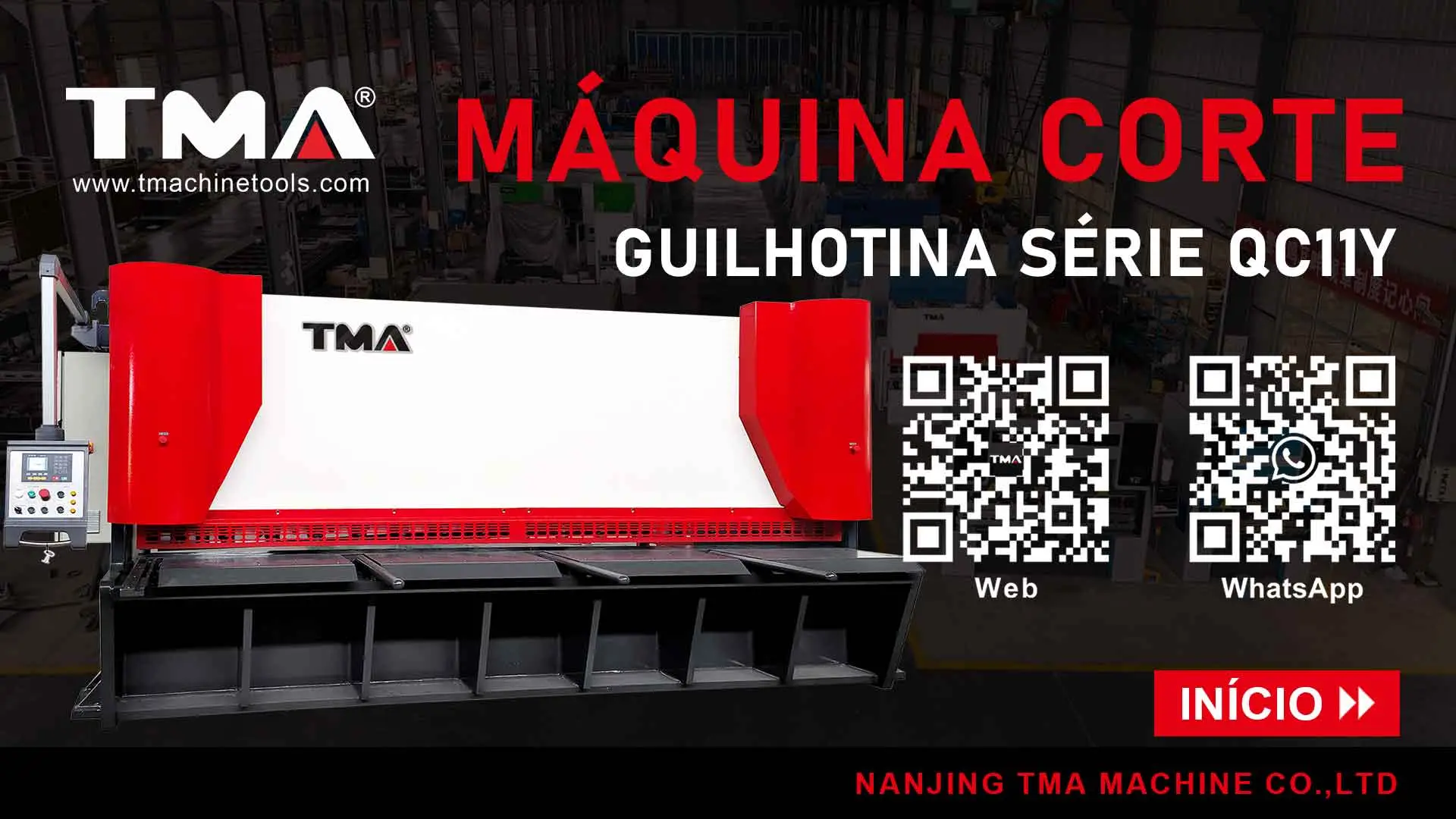 Máquina corte