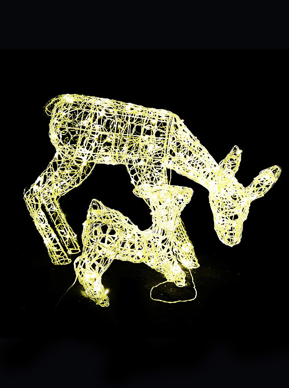 Acryl Doe & Fawn-3