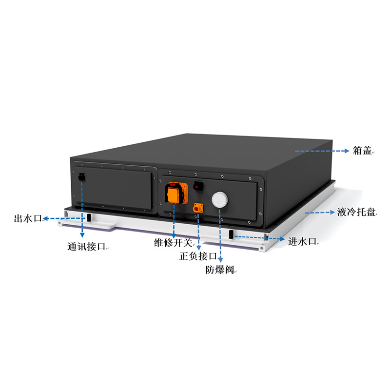 153.6V/280Ah or 314Ah battery pack (1P48S)