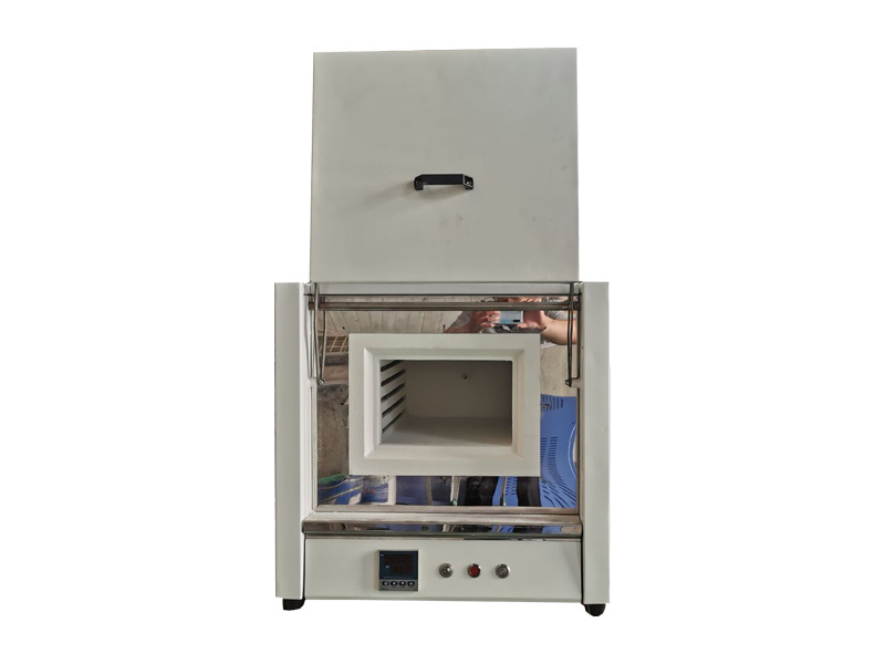 Laboratory Bench Muffle Chamber Furnace with Vertical Lifting Door 8L