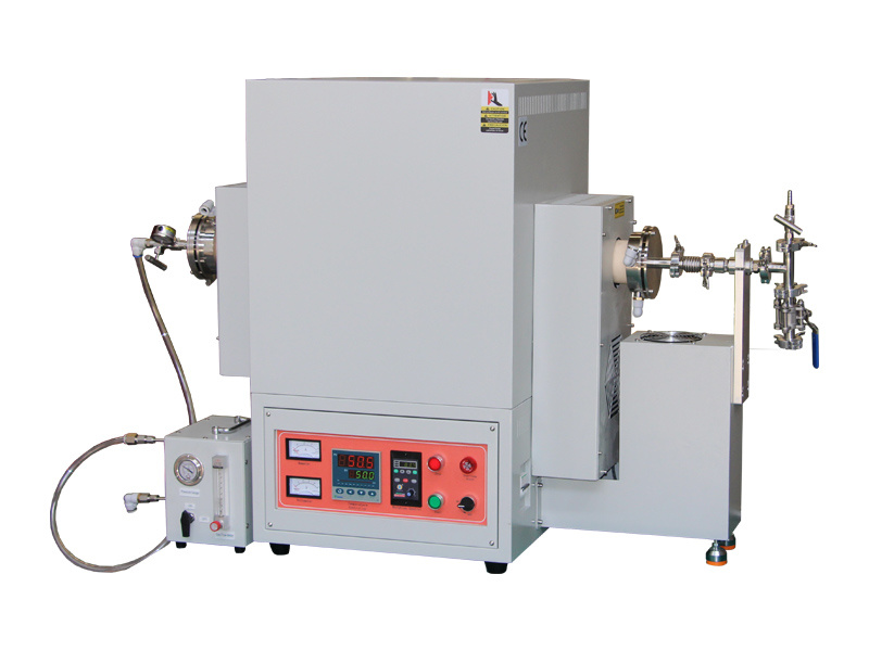 1700℃ Single heating zone CVD Rotary High temperature Vacuum tube furnace