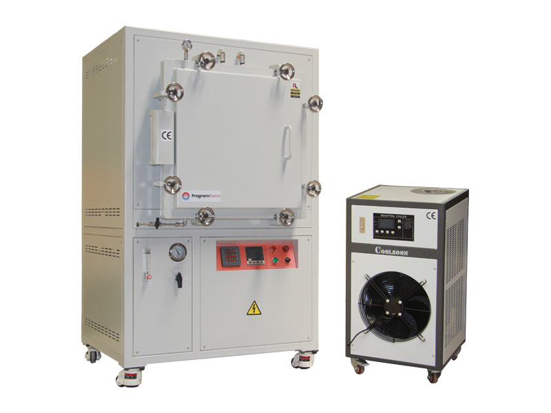 1200°C 64L Atmosphere Furnace With Industrial Chiller