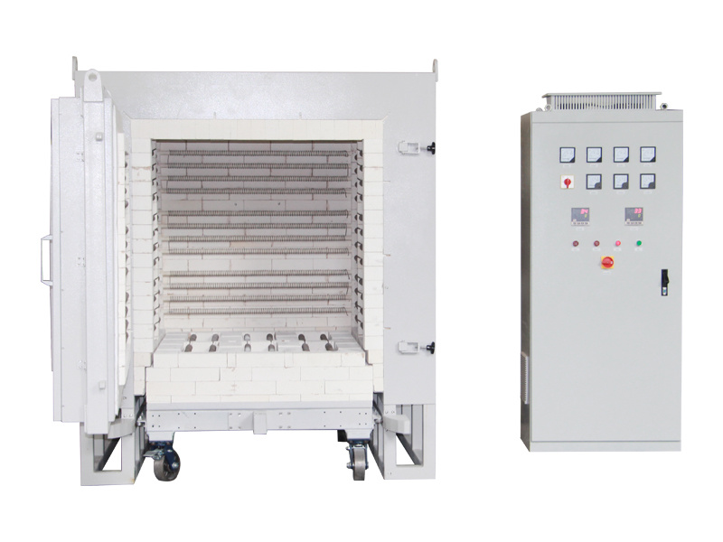 1200℃ 1200L Manual Bogie Type Annealing Furnace