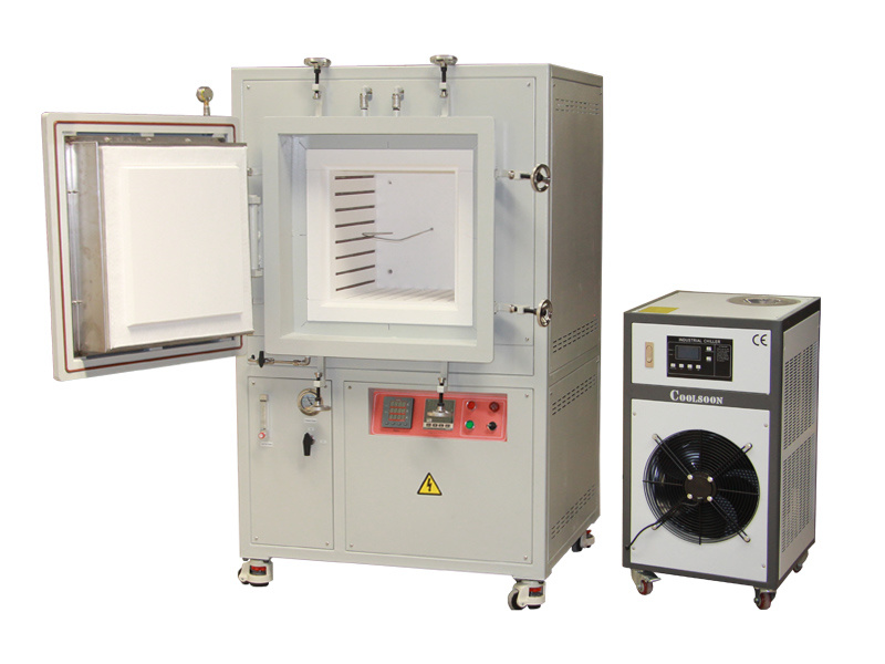 1200°C 64L Atmosphere Furnace With Industrial Chiller