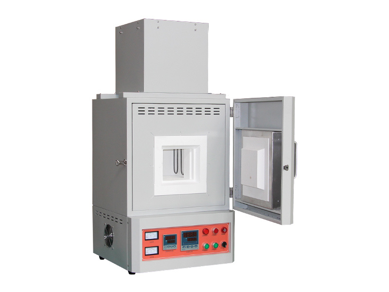 1700°C Small Laboratory Muffle Furnace with Exhaust Gas Treatment Device