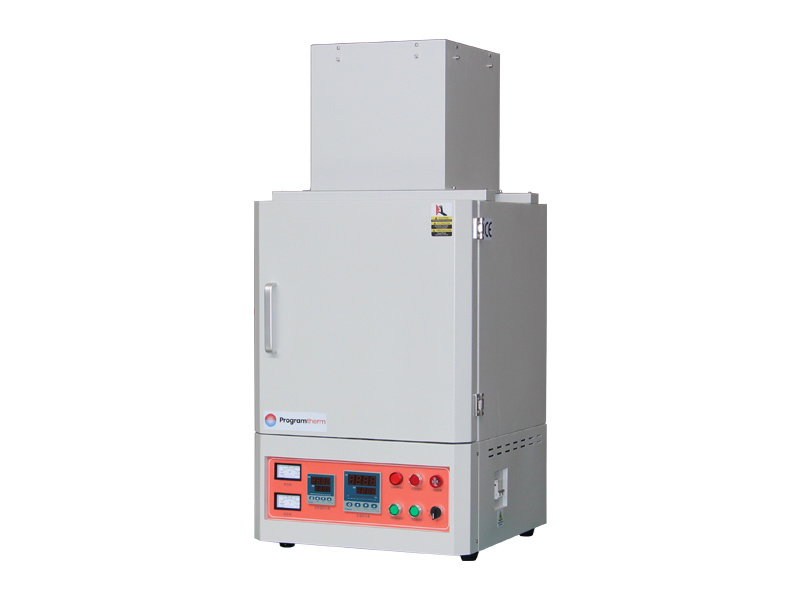 1700°C Small Laboratory Muffle Furnace with Exhaust Gas Treatment Device