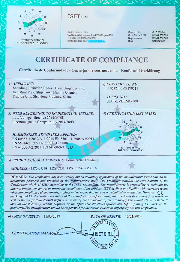 CE Certificate