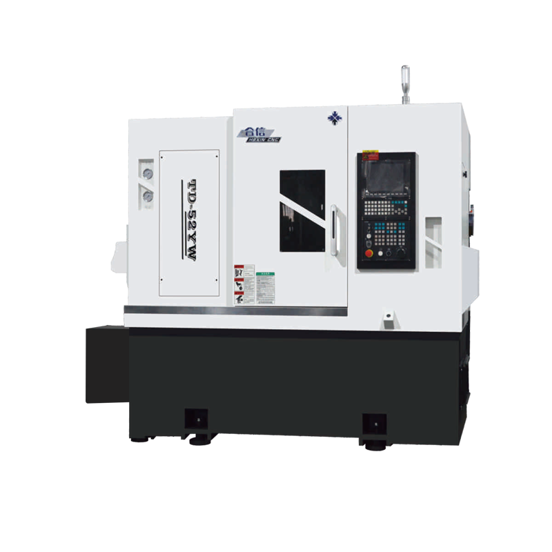 TD-52YW 斜床身尾座线轨刀塔机