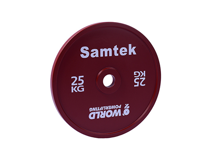 全钢力量举重竞技片25kg