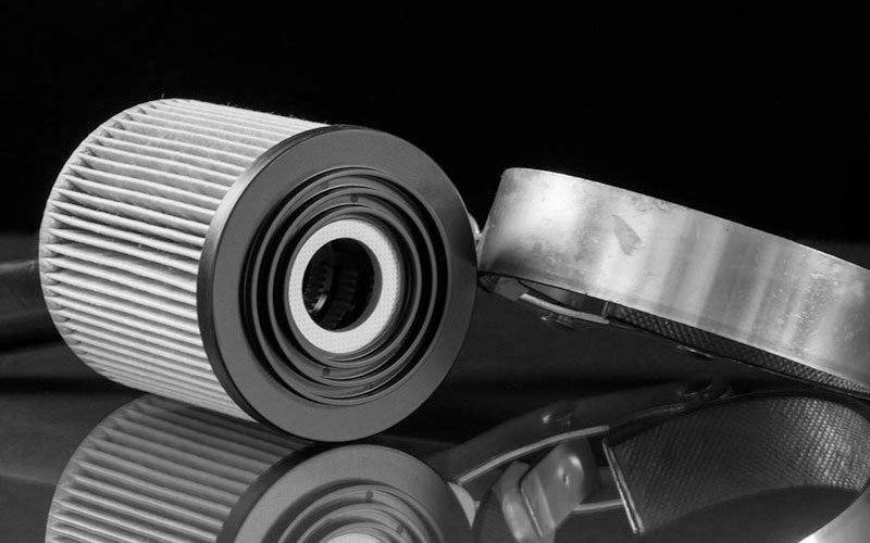 How often should the hydraulic oil filter be replaced?