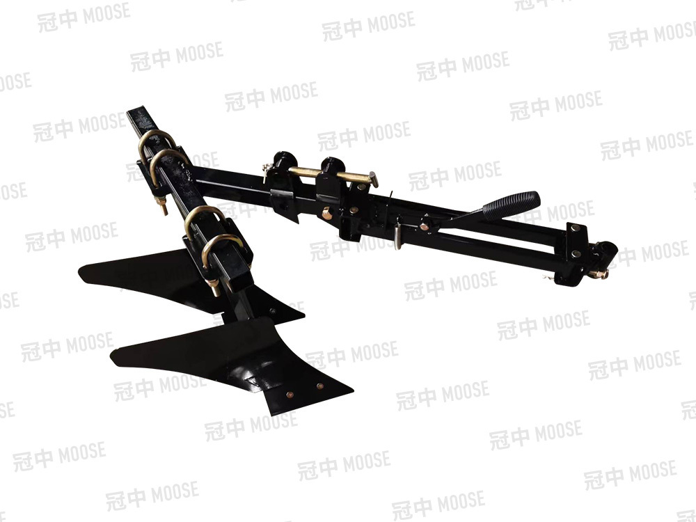 Two row single side plow