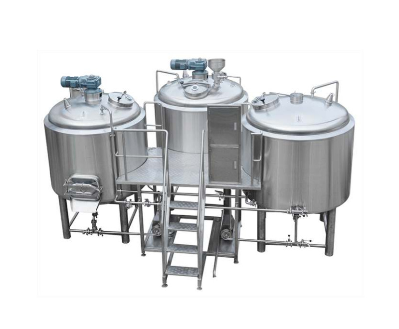 Système de la brasserie 3-Vessels (10BBL/12HL)