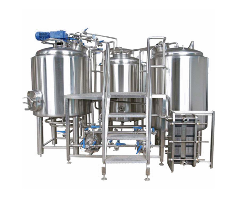Système de la brasserie 3-Vessels (10BBL/12HL)