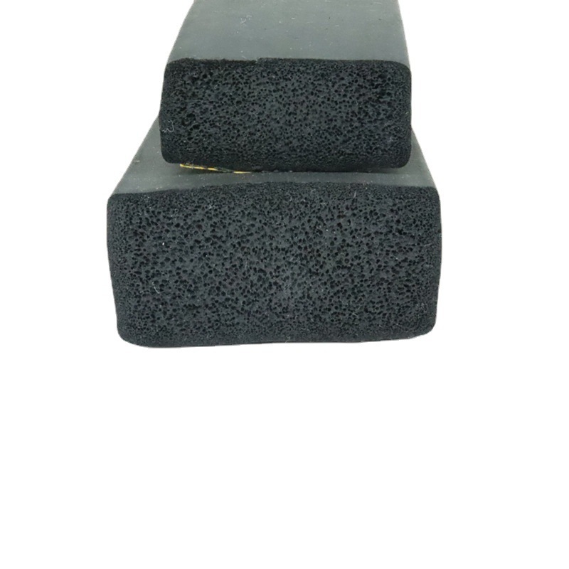 Sealing strip EPDM sponge foam sealing strip EPDM flat self-adhesive rubber anti-collision strip EPDM
