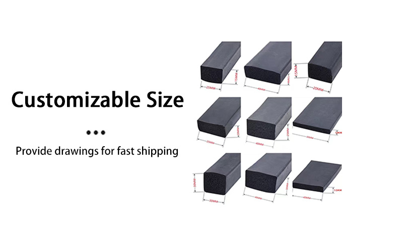 Precautions for the use of sealing strips