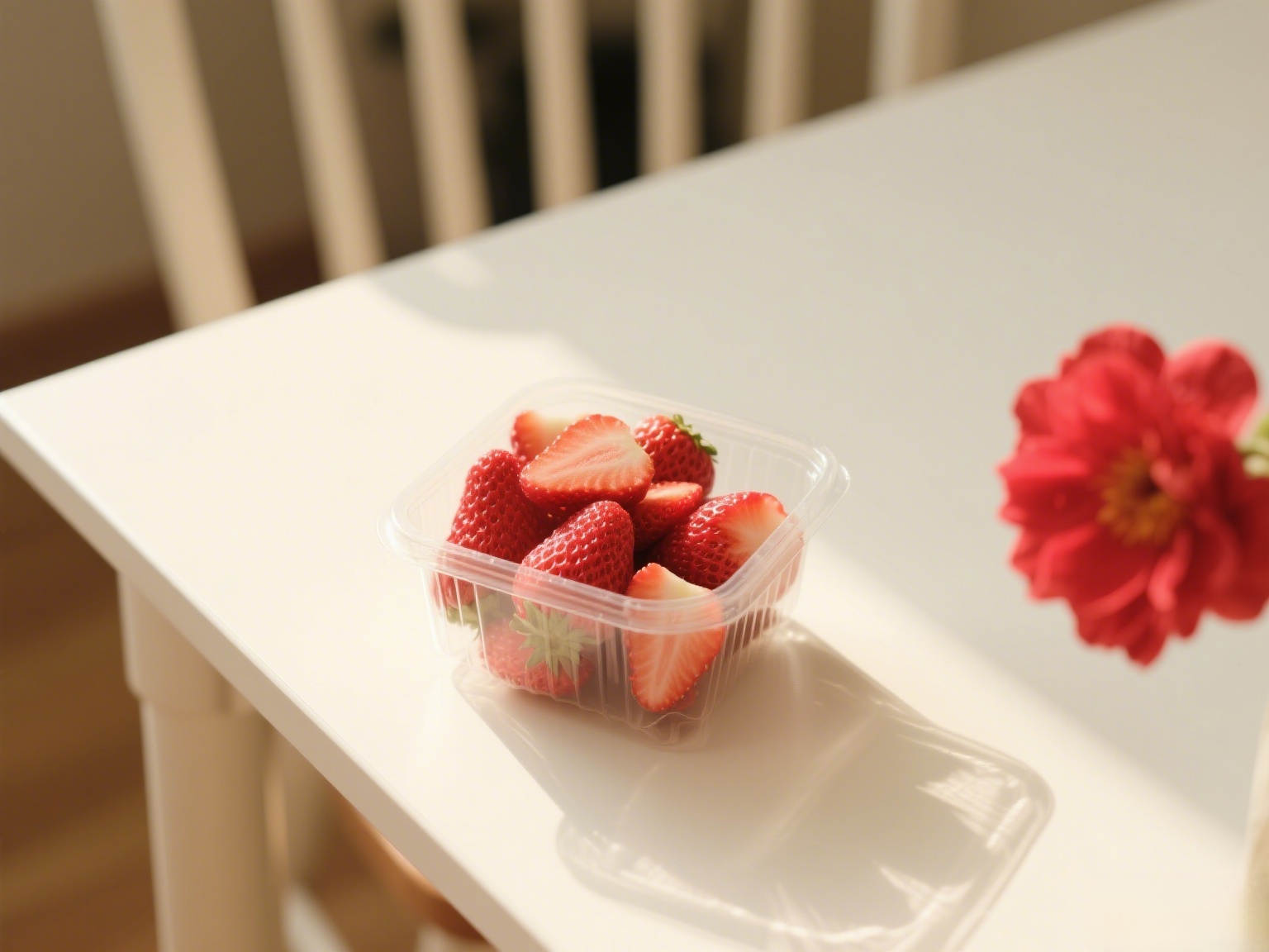 Display of diverse changes in fresh fruits