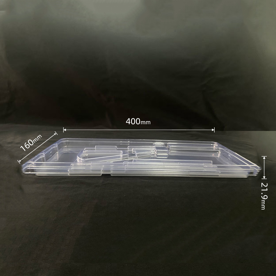 Drainage tube blister box upper box