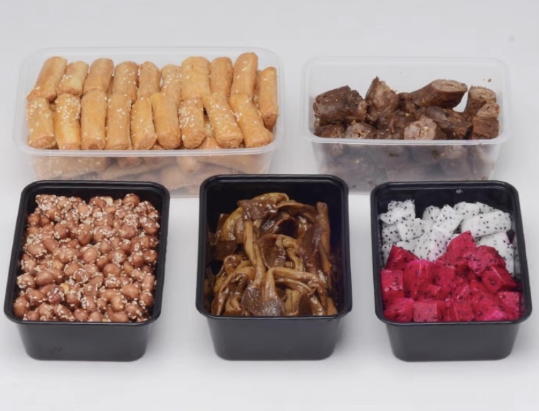 Square Meat Meal Box