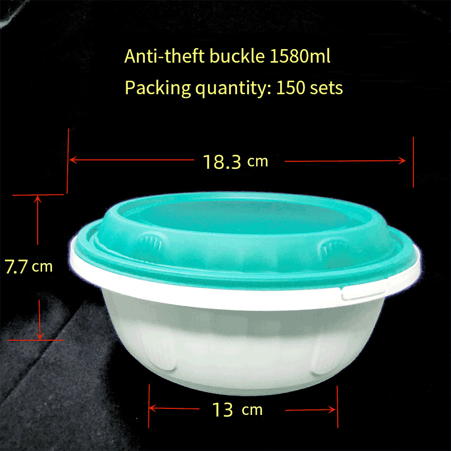 Anti-theft buckle bowl series