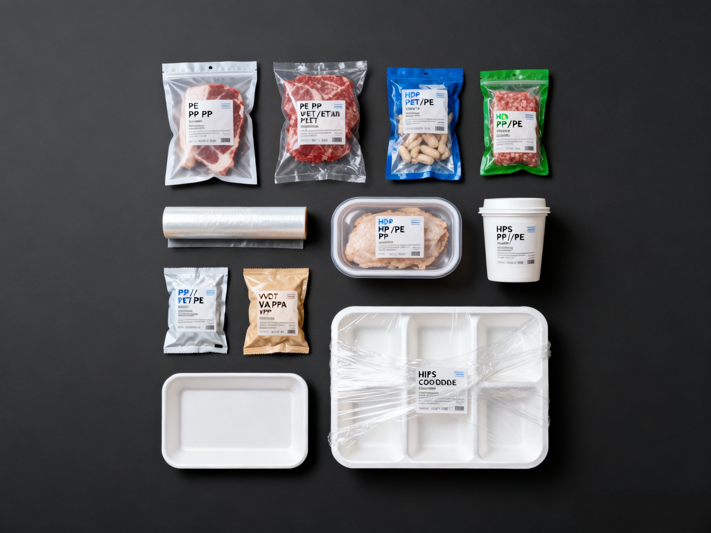 冷冻食品塑料包装的形式