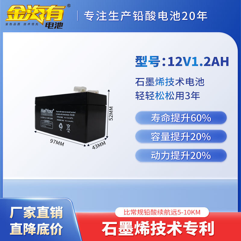 12V1.2AH