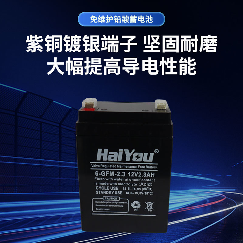 12V2.3AH