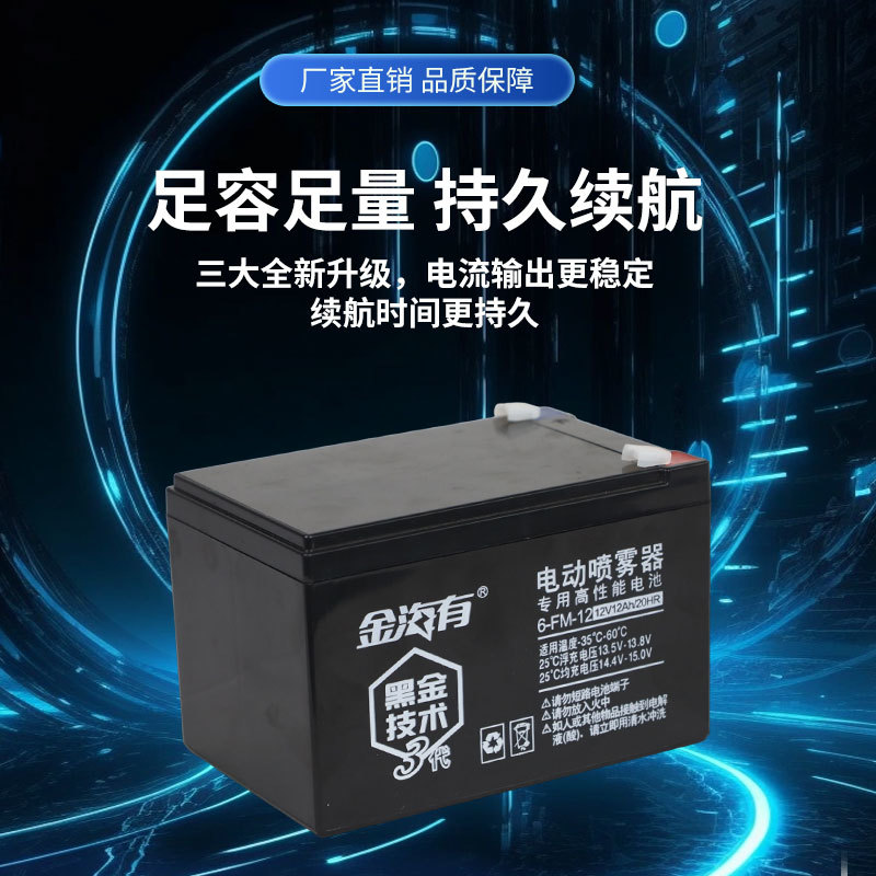 6-FM-12（12V12AH）