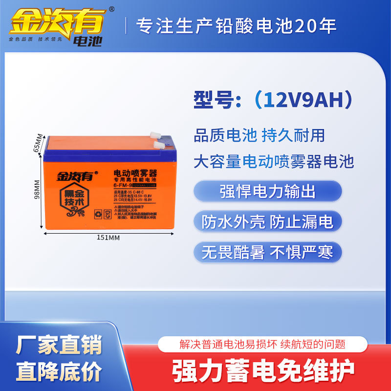 6-FM-9（12V9AH）