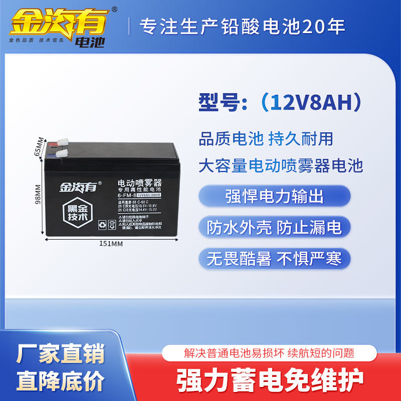 6-FM-8（12V8AH）