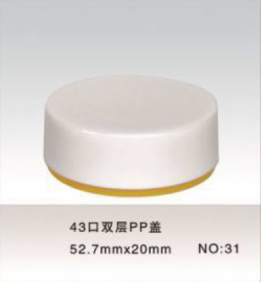 43 口雙層 pp 蓋