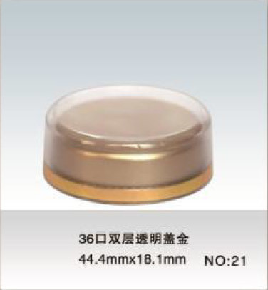 36 口雙層透明蓋金