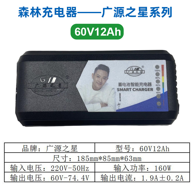 廣源之星 60V12Ah