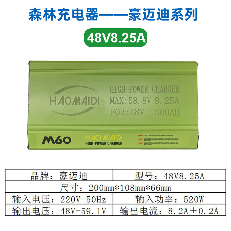 豪邁迪 48V8.25A