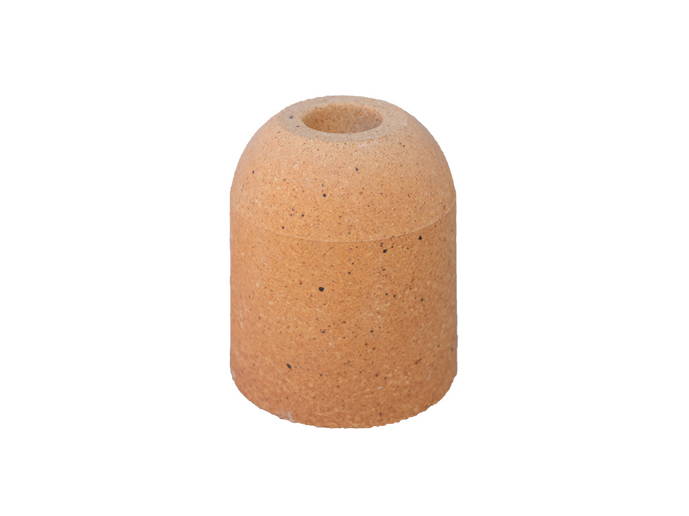 High aluminum plug head brick