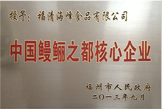 中國鰻鱺之都核心企業(yè)