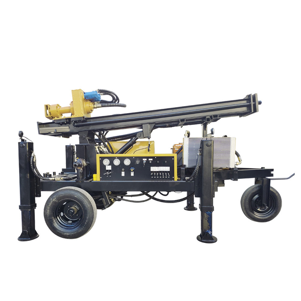 HJi150W Tricycle Hydraulic Water Well Drilling Rig