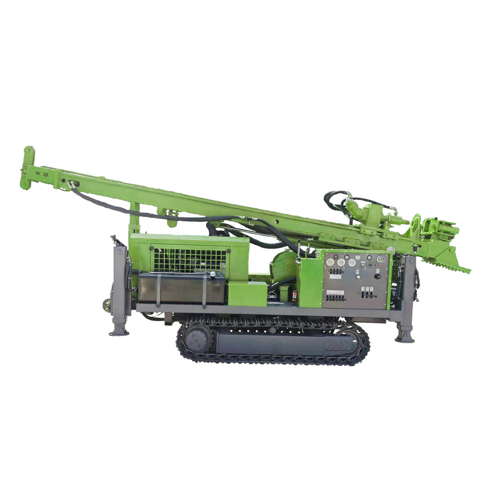 HJi-800 1000 Steel Tracks Fully Hydraulic Rope Coring Drilling Rig