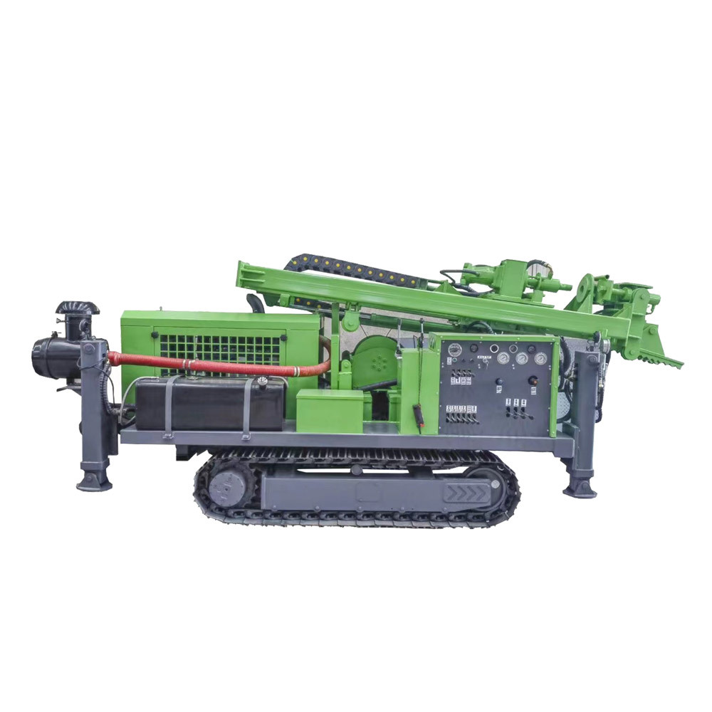 HJi-600 Steel Tracks Fully Hydraulic Rope Coring Drilling Rig