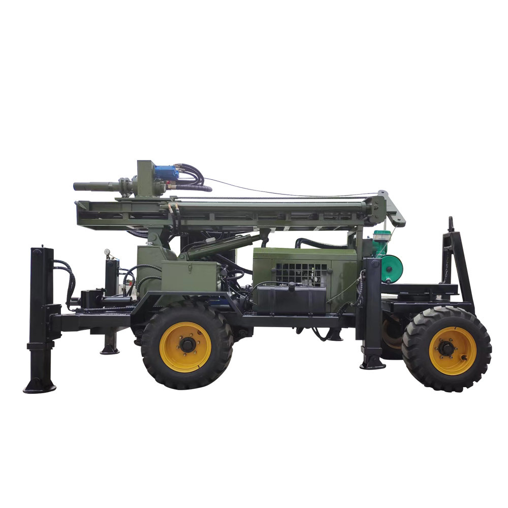 HJi200W Four Wheels Hydraulic Water Well Drilling Rig