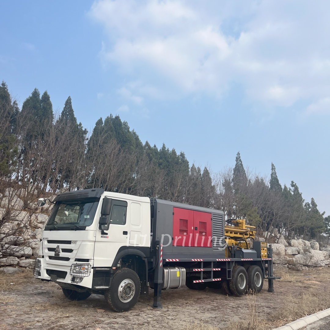 HJi350T Truck Mounted Water Well Drilling Rig